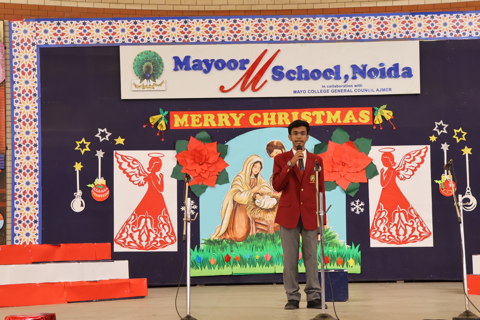 A Symphony of Spirit and Rhythm: Mayoor School, Noida Celebrates Christmas and Fusion Dance